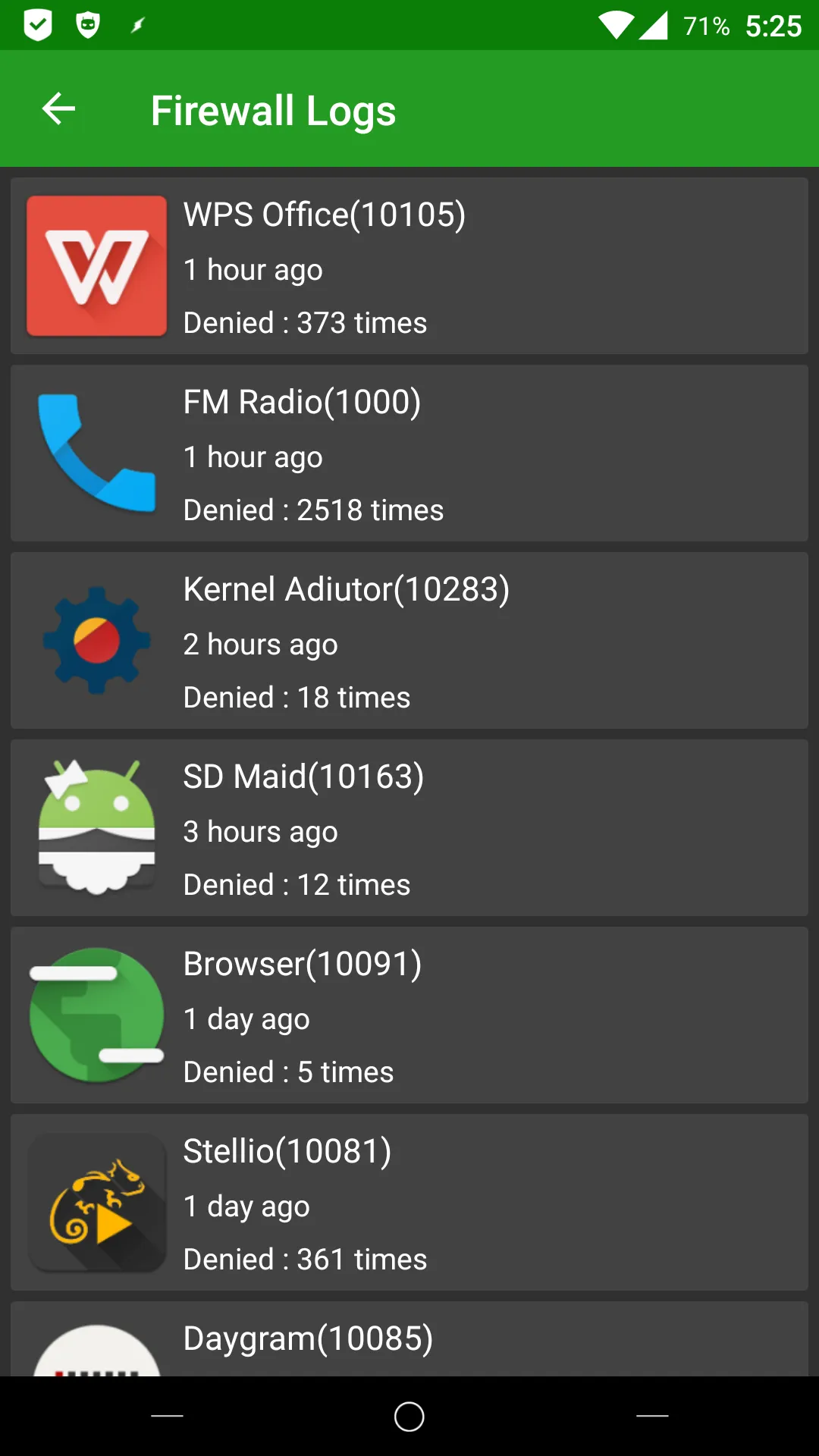 AFWall+ (Android Firewall +) | Indus Appstore | Screenshot