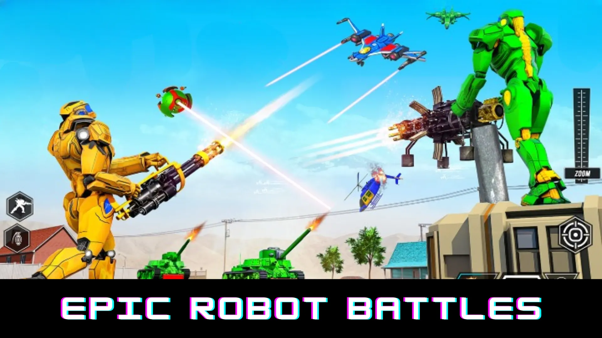 Mech Warfare- Robot Transform | Indus Appstore | Screenshot