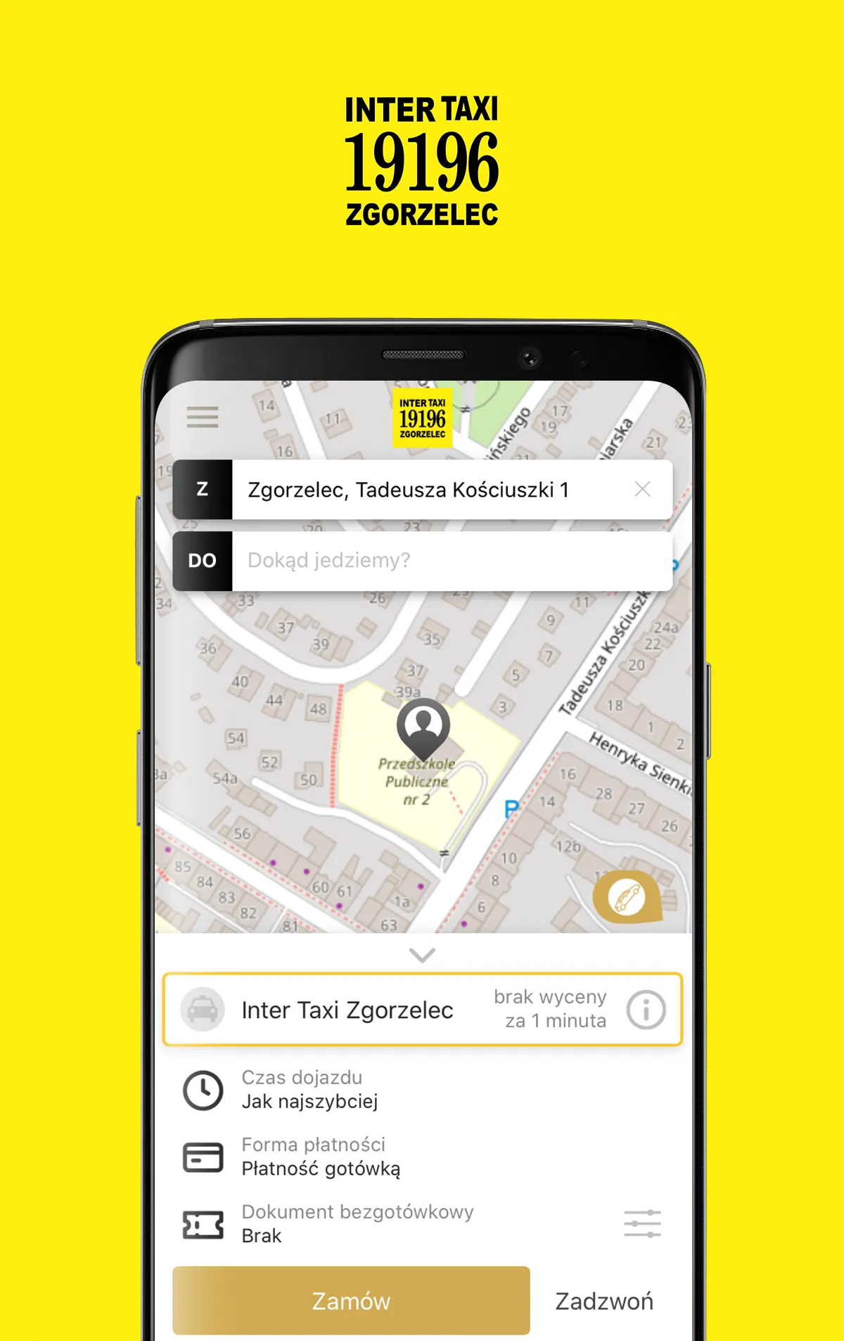 Taxi Zgorzelec | Indus Appstore | Screenshot