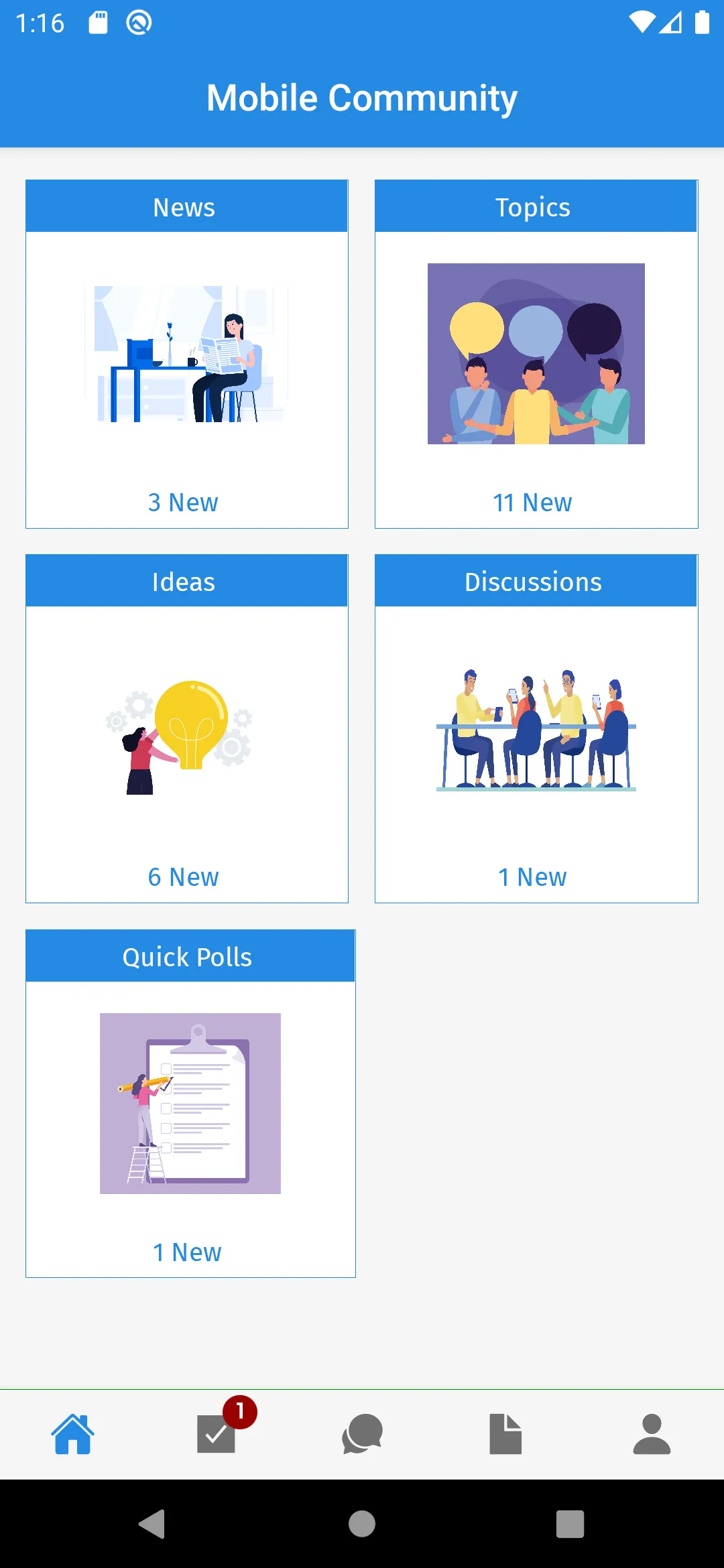 QuestionPro - Communities | Indus Appstore | Screenshot