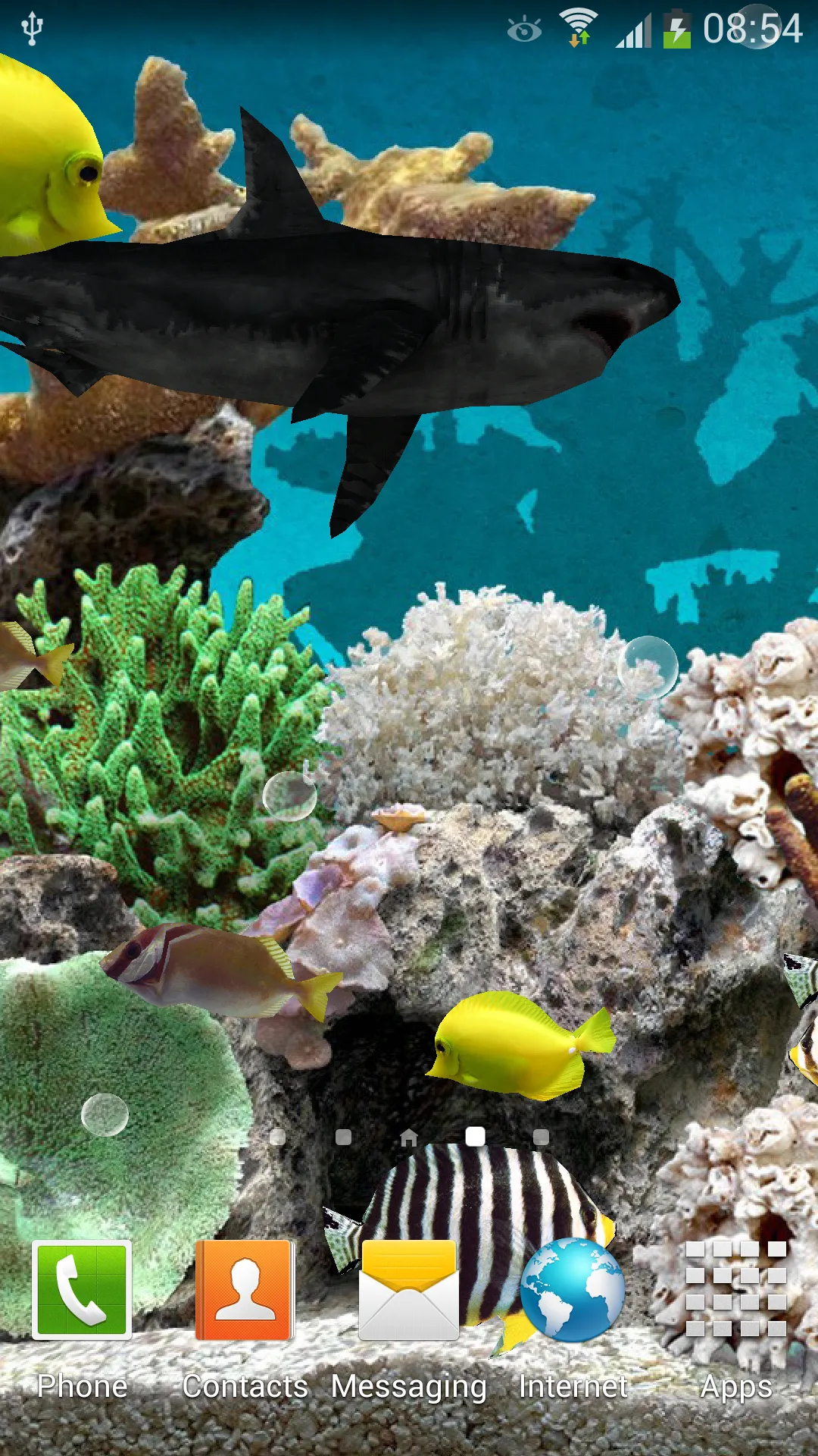 3D Aquarium Live Wallpaper | Indus Appstore | Screenshot