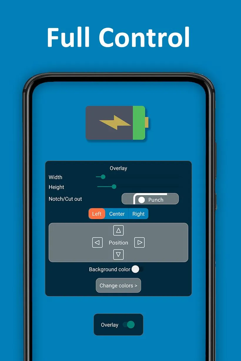 Notch Battery Bar Energy Ring | Indus Appstore | Screenshot