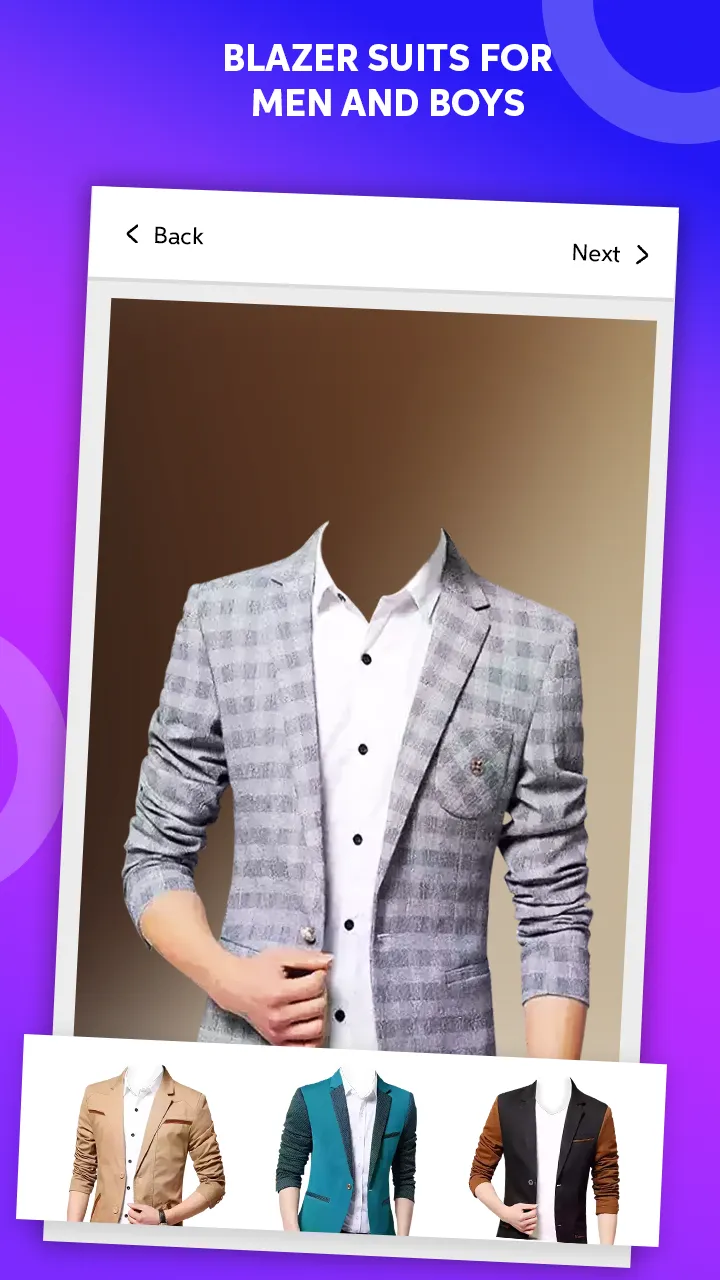 Smarty Men Jacket Photo Editor | Indus Appstore | Screenshot