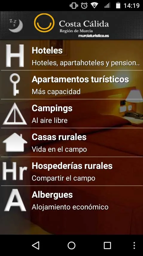 Turismo Región de Murcia | Indus Appstore | Screenshot