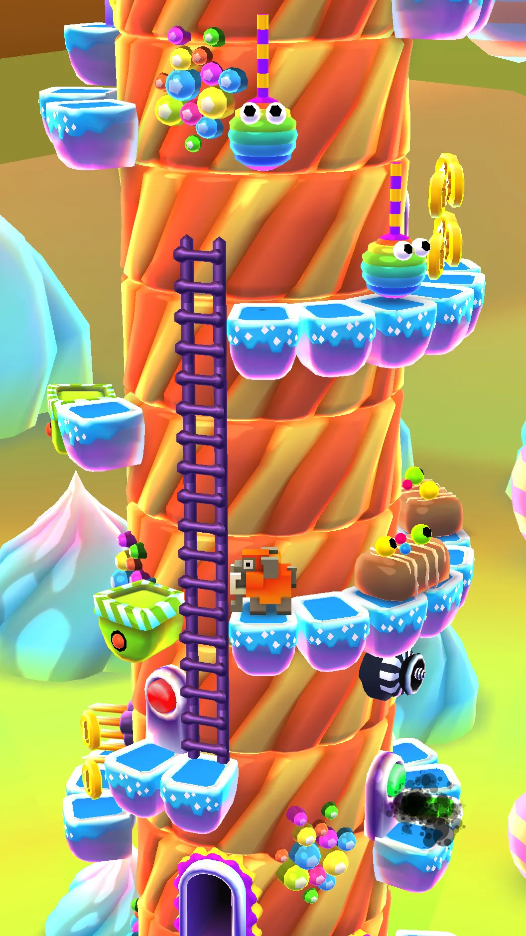 Blocky Castle: Tower Climb | Indus Appstore | Screenshot