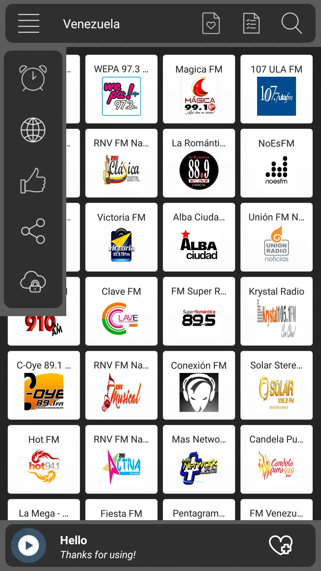 Venezuela Radio - FM AM | Indus Appstore | Screenshot