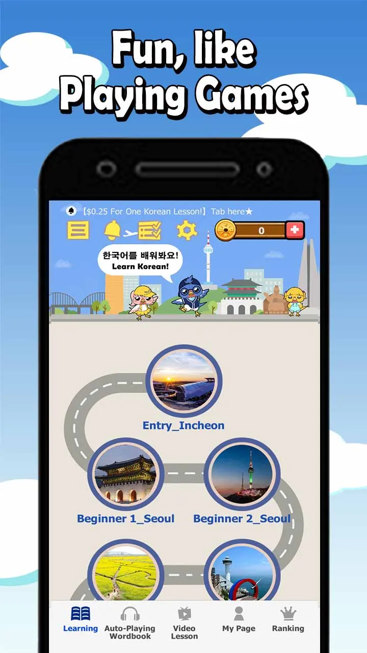 Learn Korean with Teacher | Indus Appstore | Screenshot