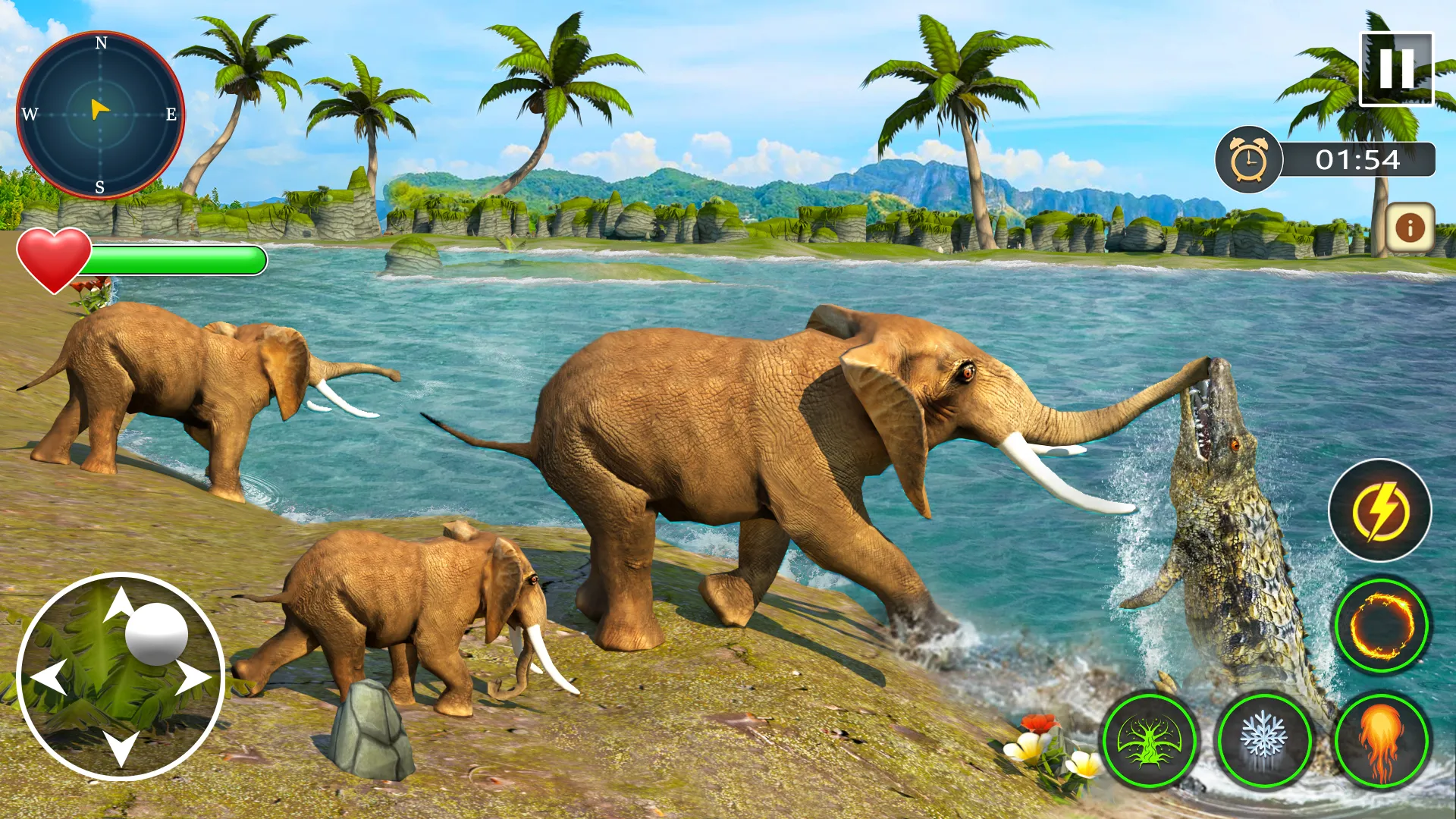 Animal Crocodile Attack Sim | Indus Appstore | Screenshot