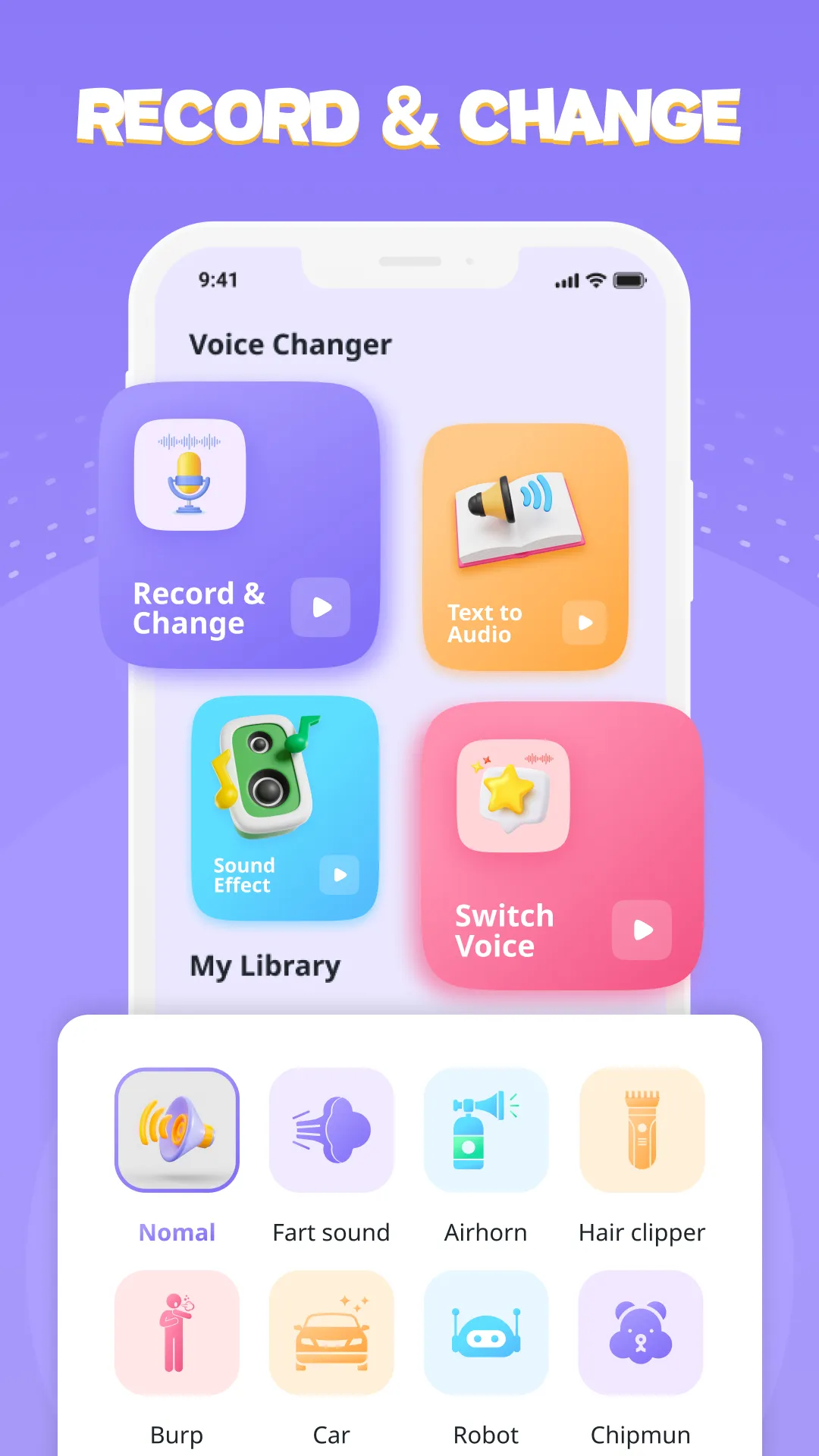 Voice changer & Sound Effects | Indus Appstore | Screenshot