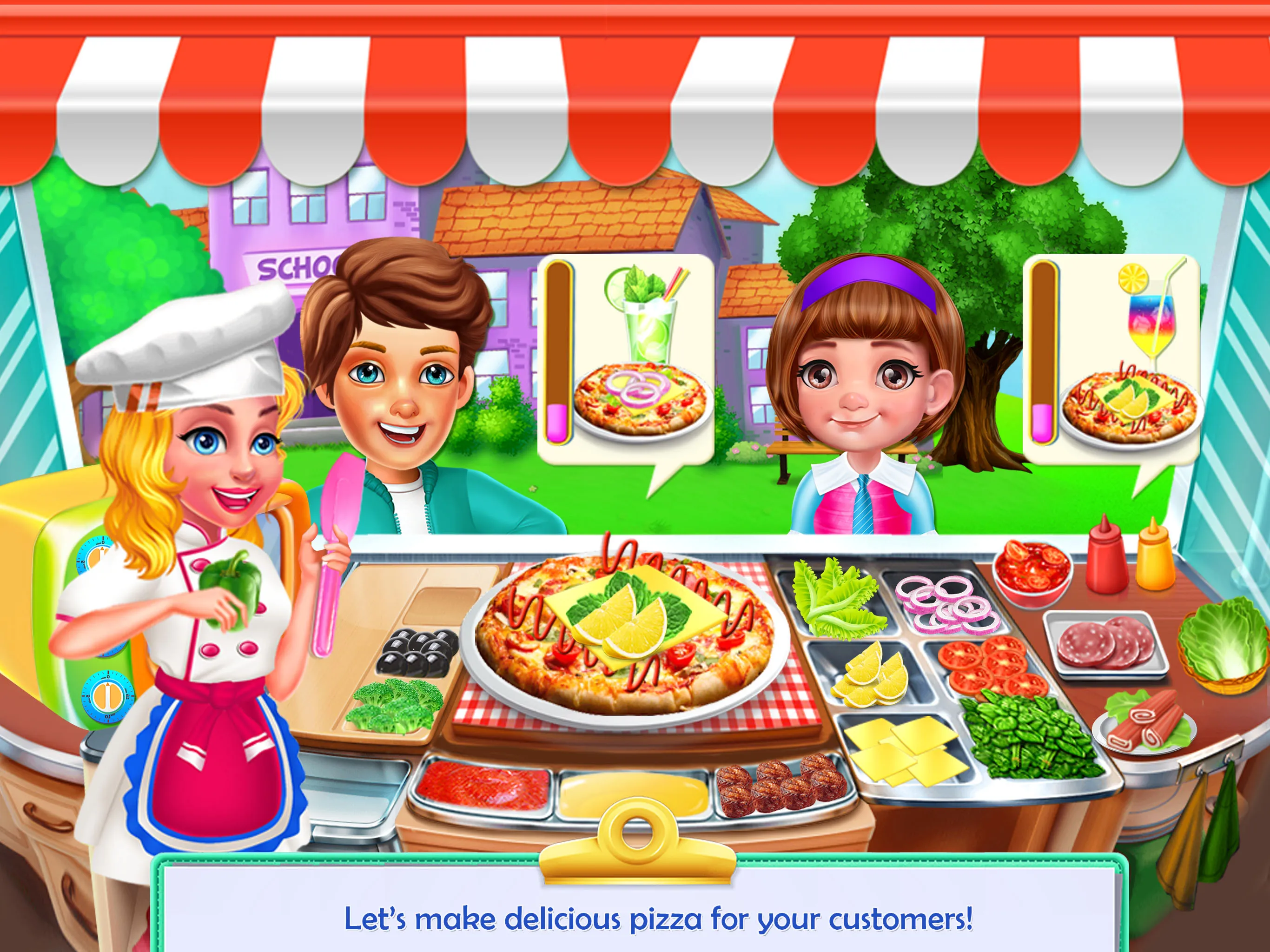 School food truck cooking | Indus Appstore | Screenshot