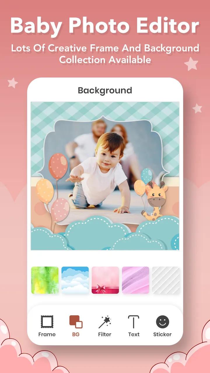 Baby Photo Editor : Tootsie Ba | Indus Appstore | Screenshot