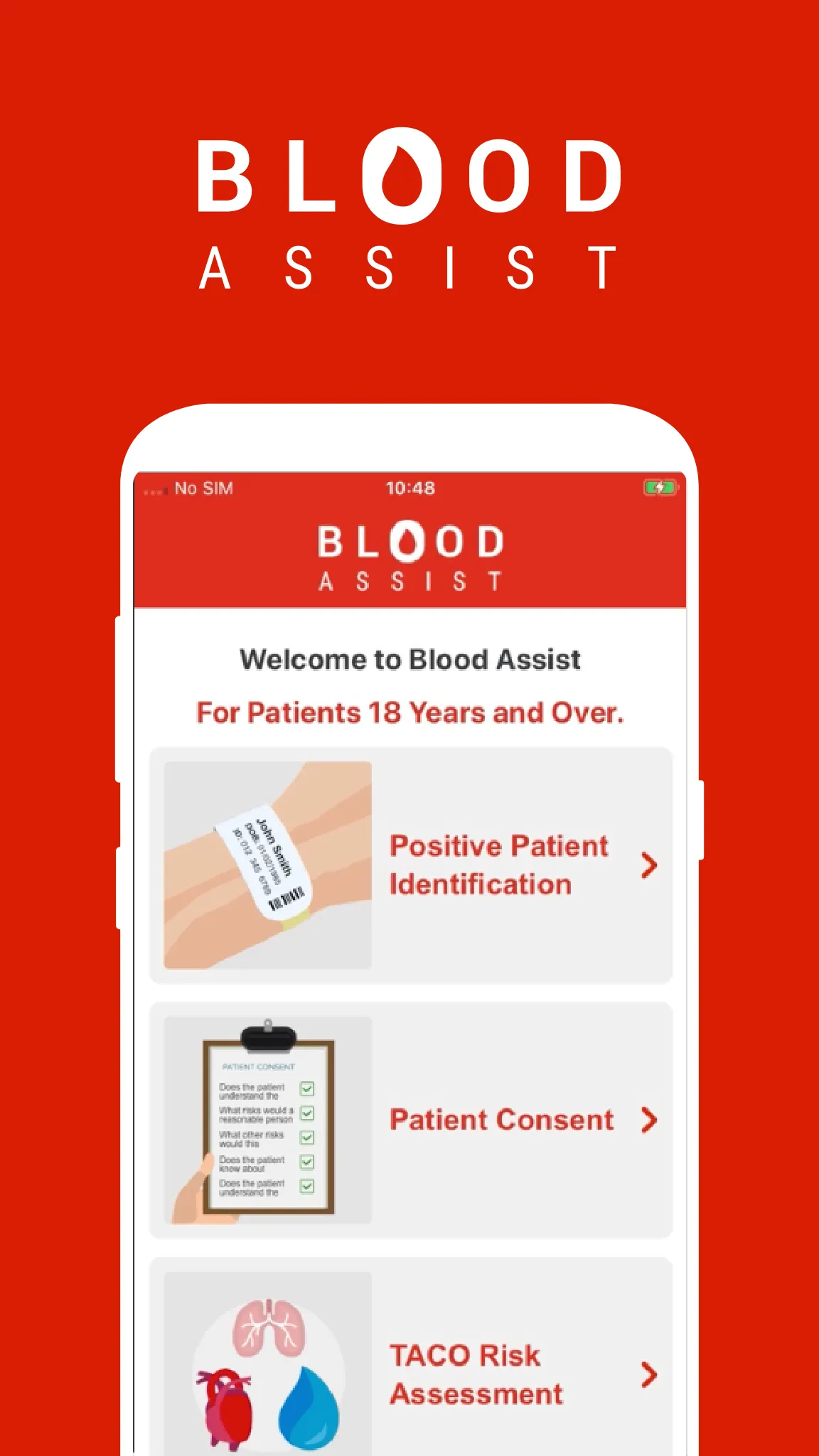 Blood Assist | Indus Appstore | Screenshot