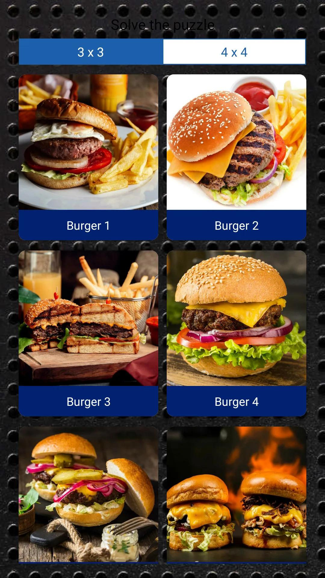 Burger Puzzle | Indus Appstore | Screenshot