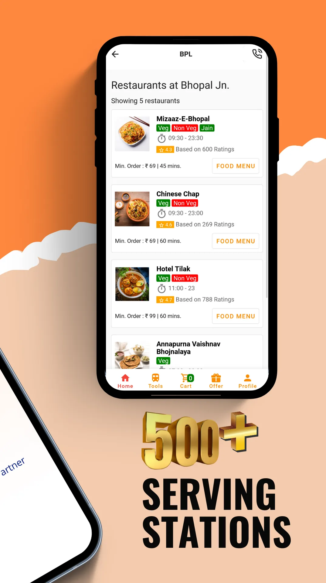 RailRecipe-Order Food on Train | Indus Appstore | Screenshot