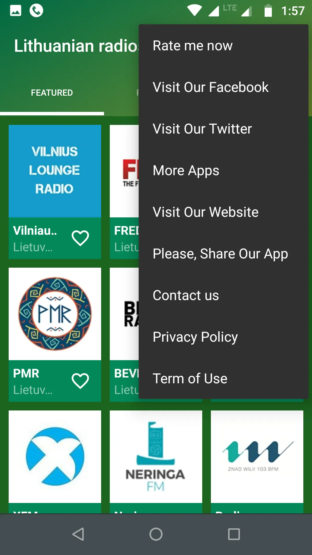 LT Radios: Lithuanian Radios | Indus Appstore | Screenshot