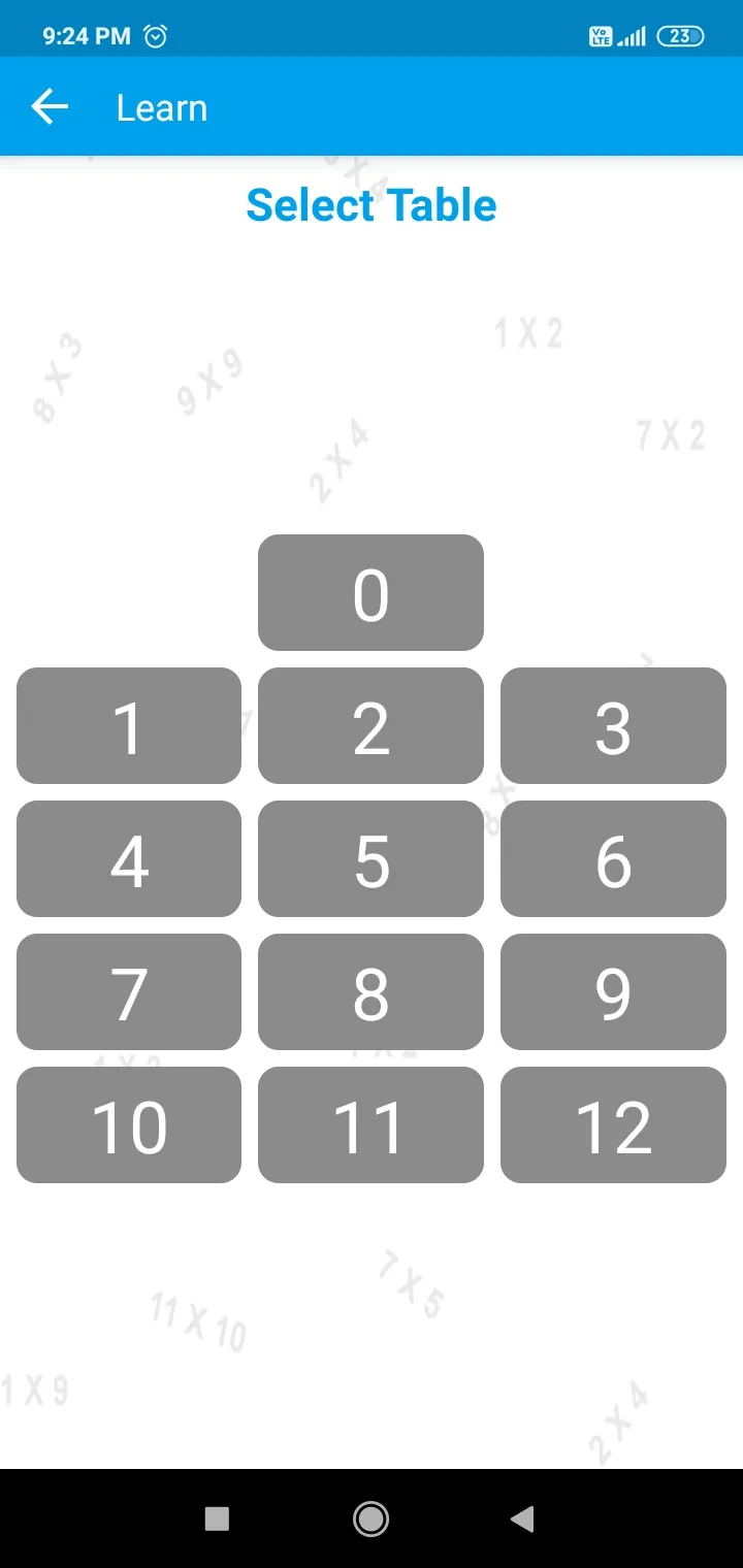 Learn Maths Tables | Indus Appstore | Screenshot