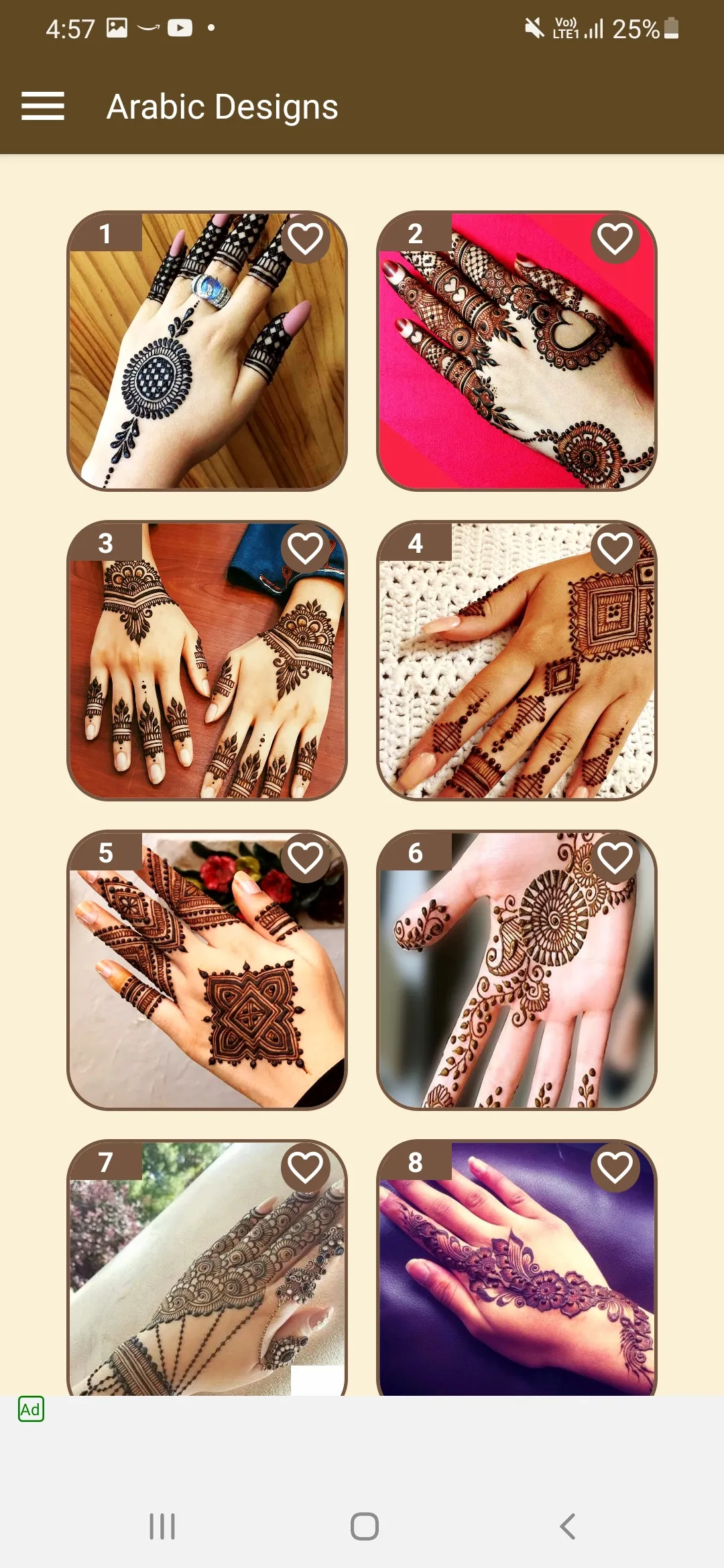 Mehendi Design Offline | Indus Appstore | Screenshot