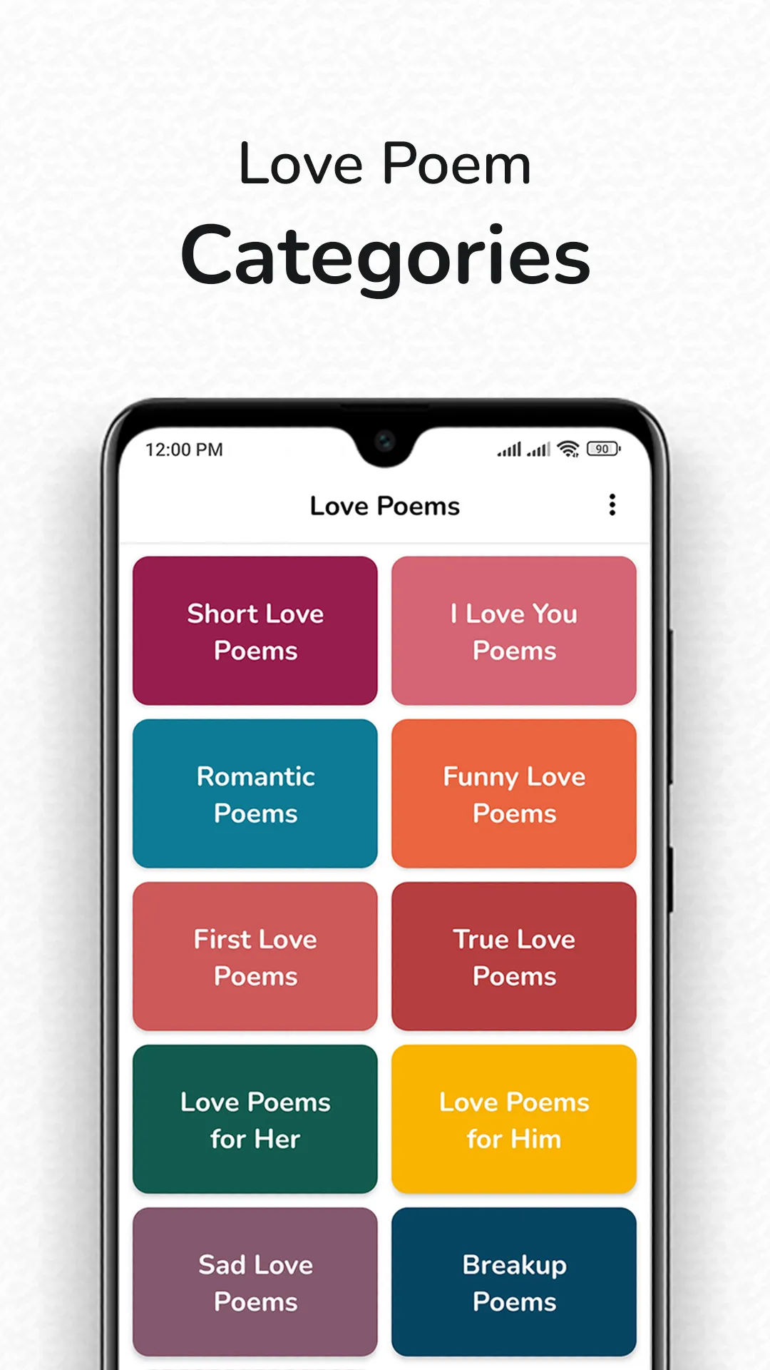 Love Poems: Feeling Sayings | Indus Appstore | Screenshot