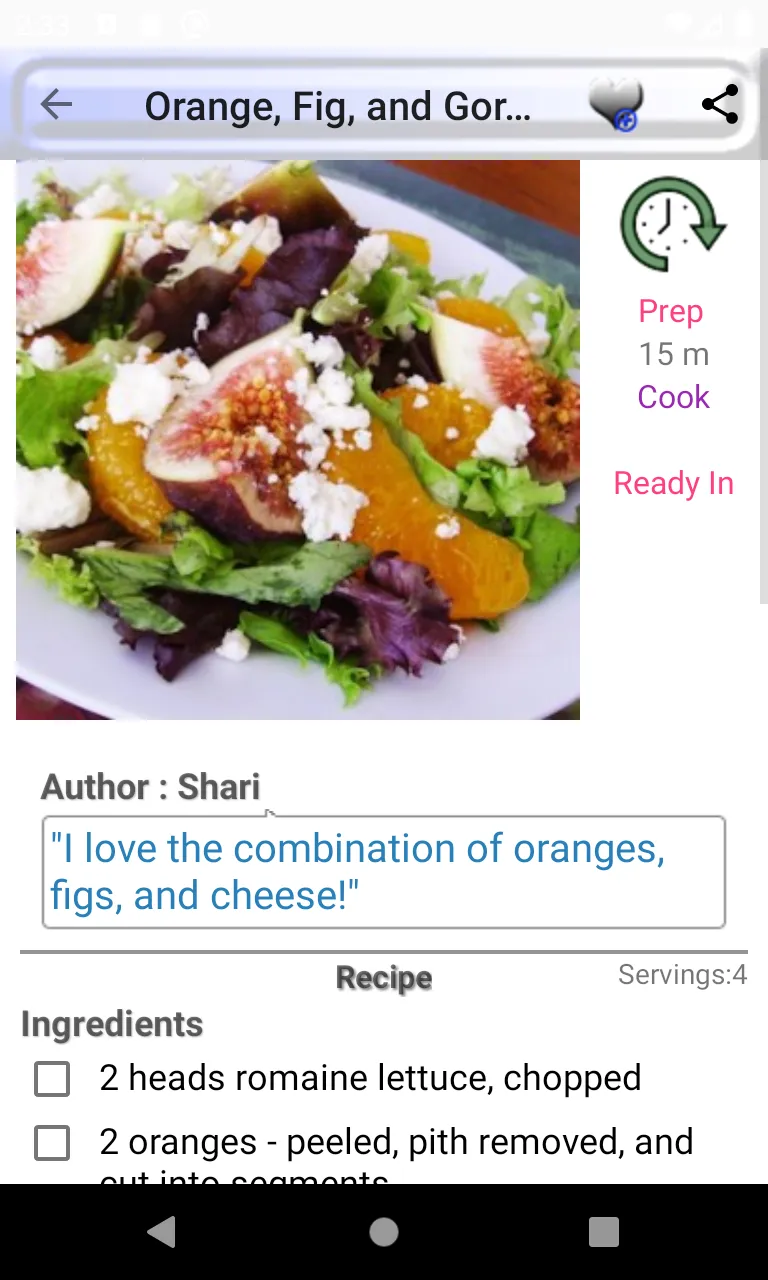 Blue cheese recipe | Indus Appstore | Screenshot