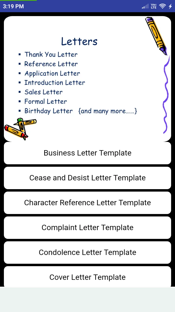 Easy Letter Writing | Indus Appstore | Screenshot