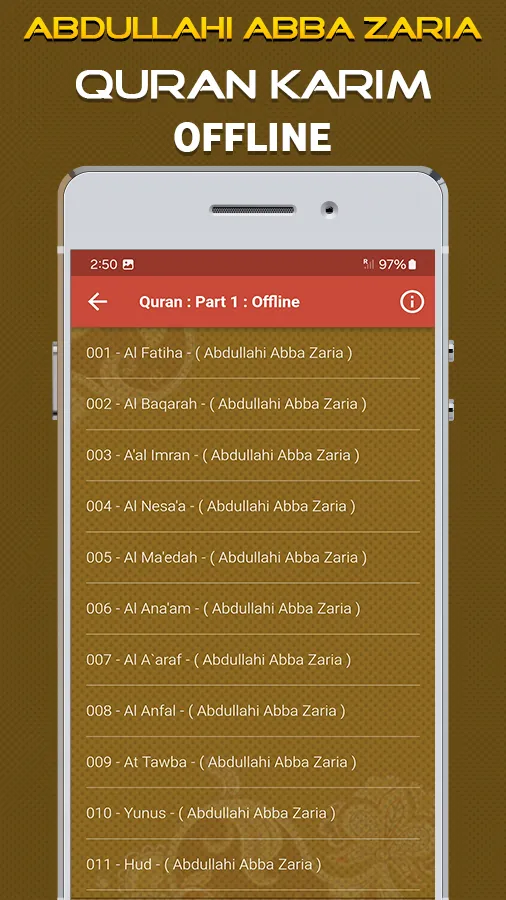 Quran Abdullahi Abba Zaria | Indus Appstore | Screenshot