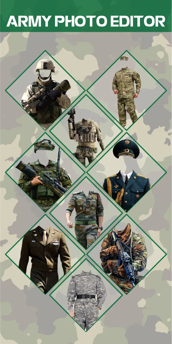 Real Army Suit Photo Editor | Indus Appstore | Screenshot