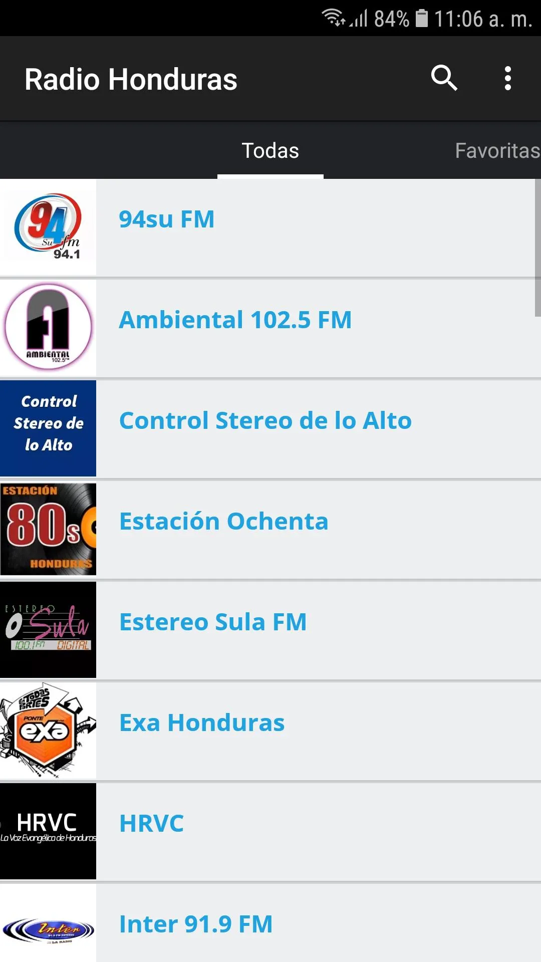 Radio Honduras | Indus Appstore | Screenshot