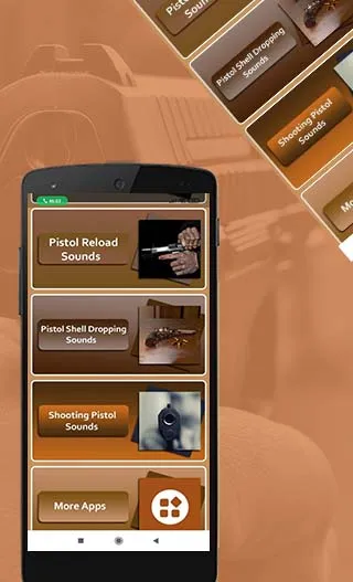 Pistols Sounds | Indus Appstore | Screenshot