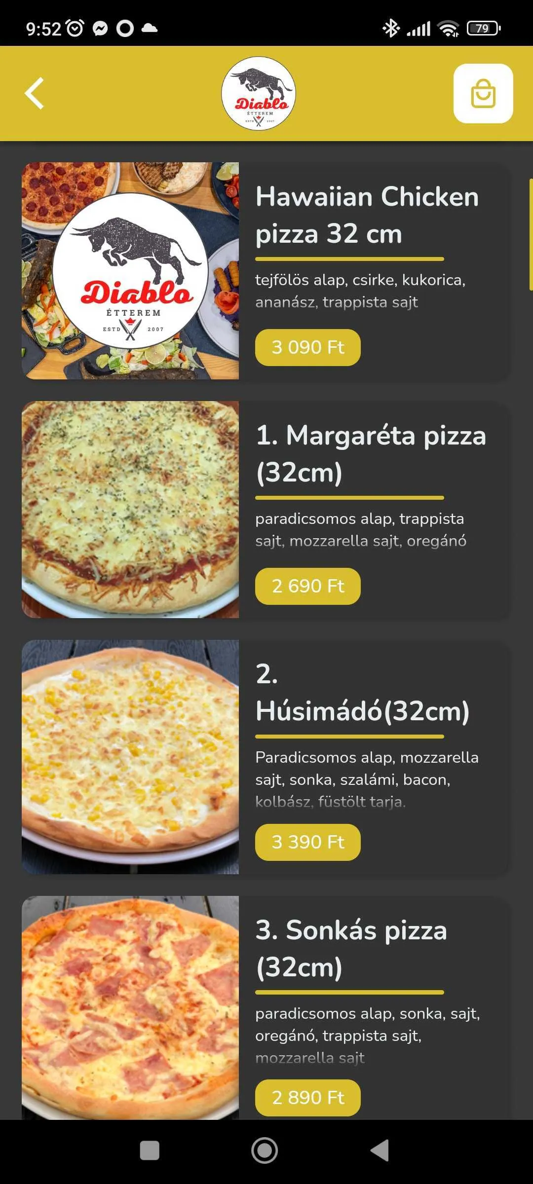 Diablo Pizzéria | Indus Appstore | Screenshot