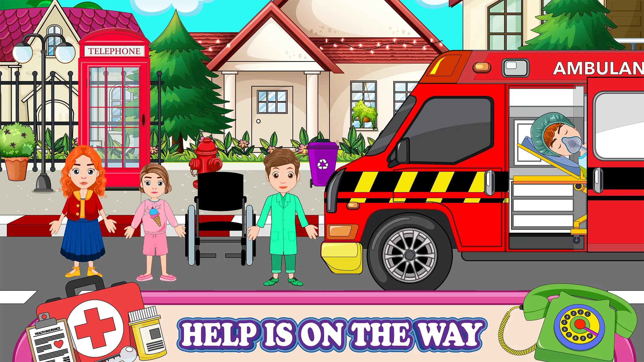 Pretend Town Fire Station Life | Indus Appstore | Screenshot