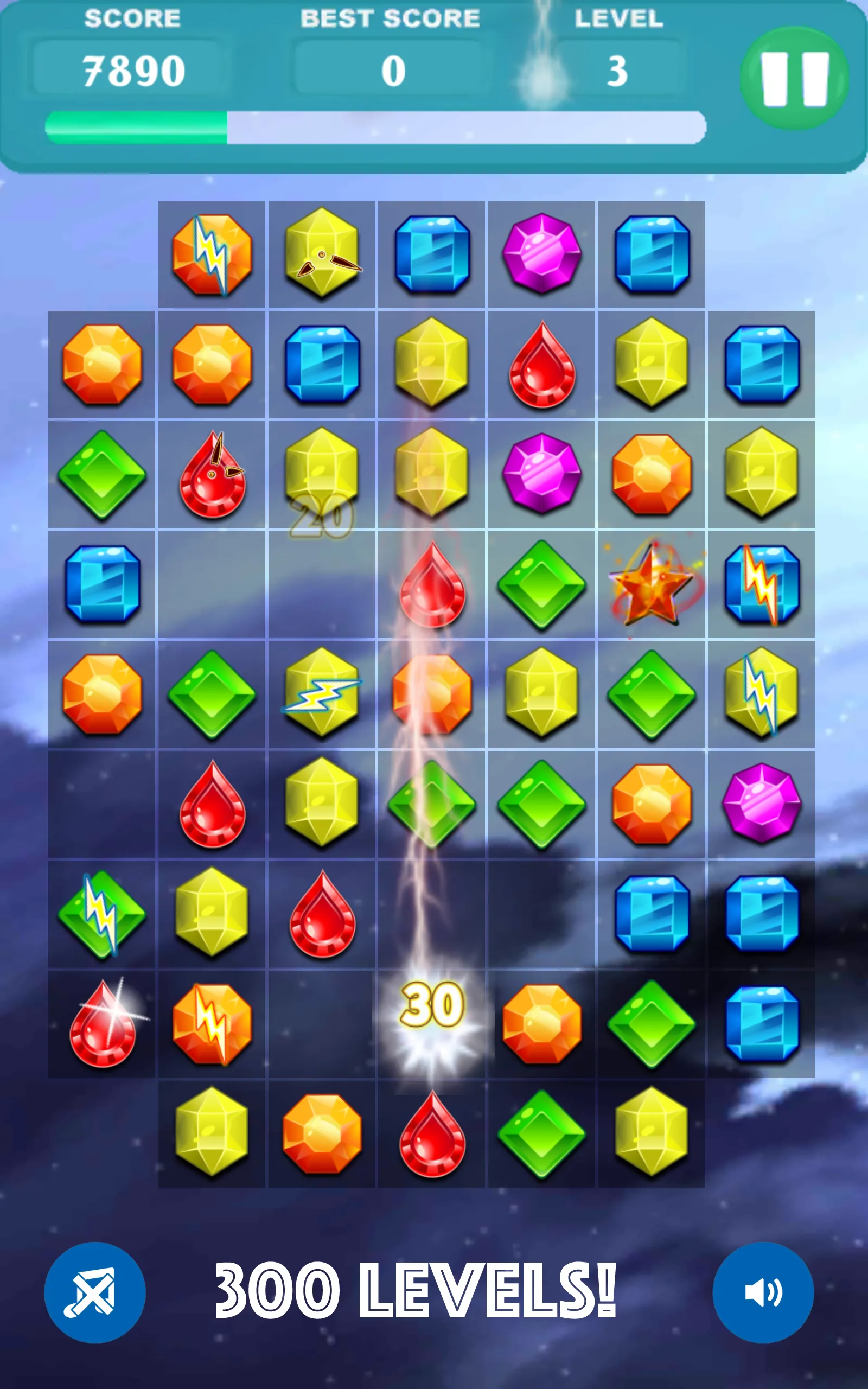 3 Jewels Deluxe | Indus Appstore | Screenshot