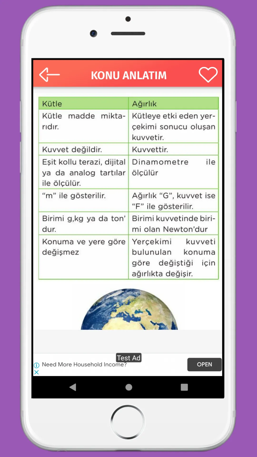 7. Sınıf Tüm Dersler Test Çöz | Indus Appstore | Screenshot