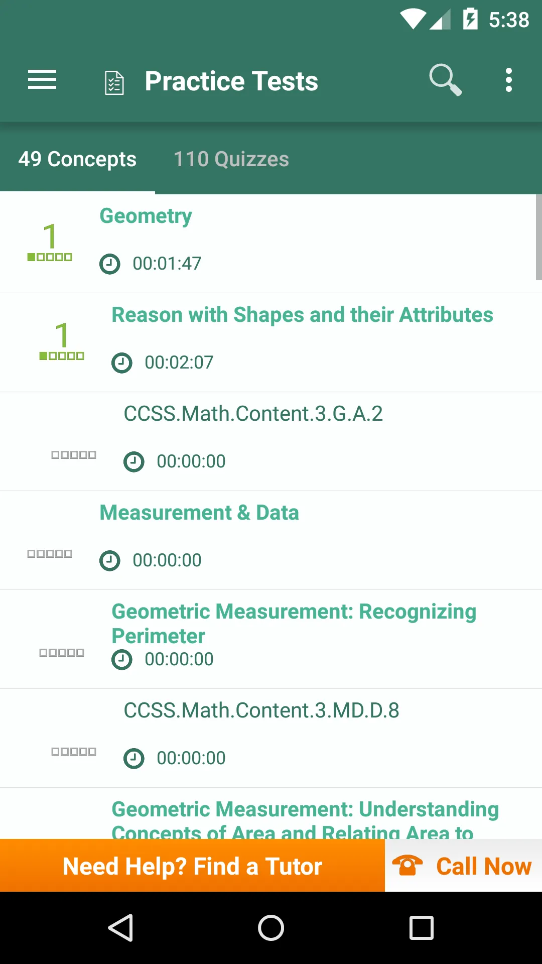 Common Core Math 3rd Grade | Indus Appstore | Screenshot