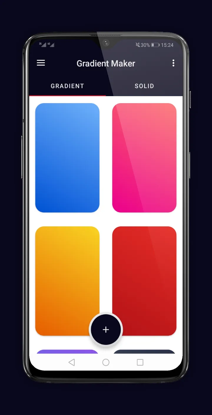 Gradient Wallpaper Maker | Indus Appstore | Screenshot