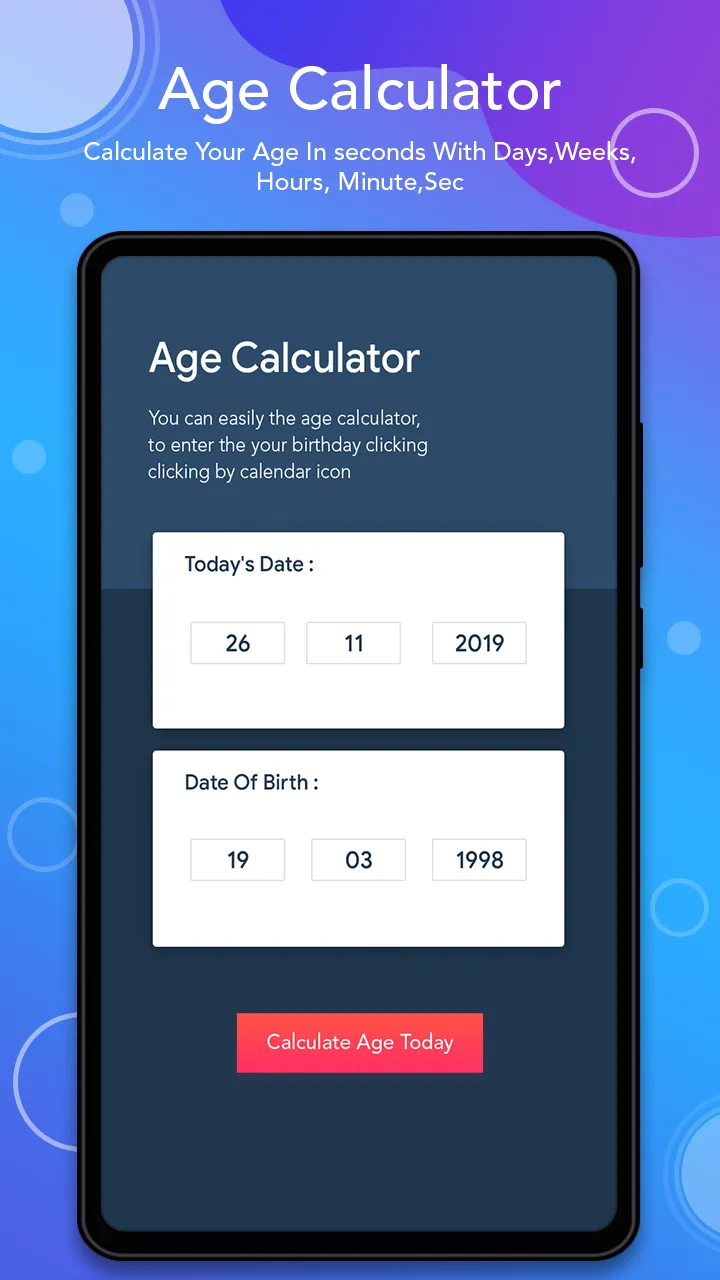 Age Calculator 2024 | Indus Appstore | Screenshot