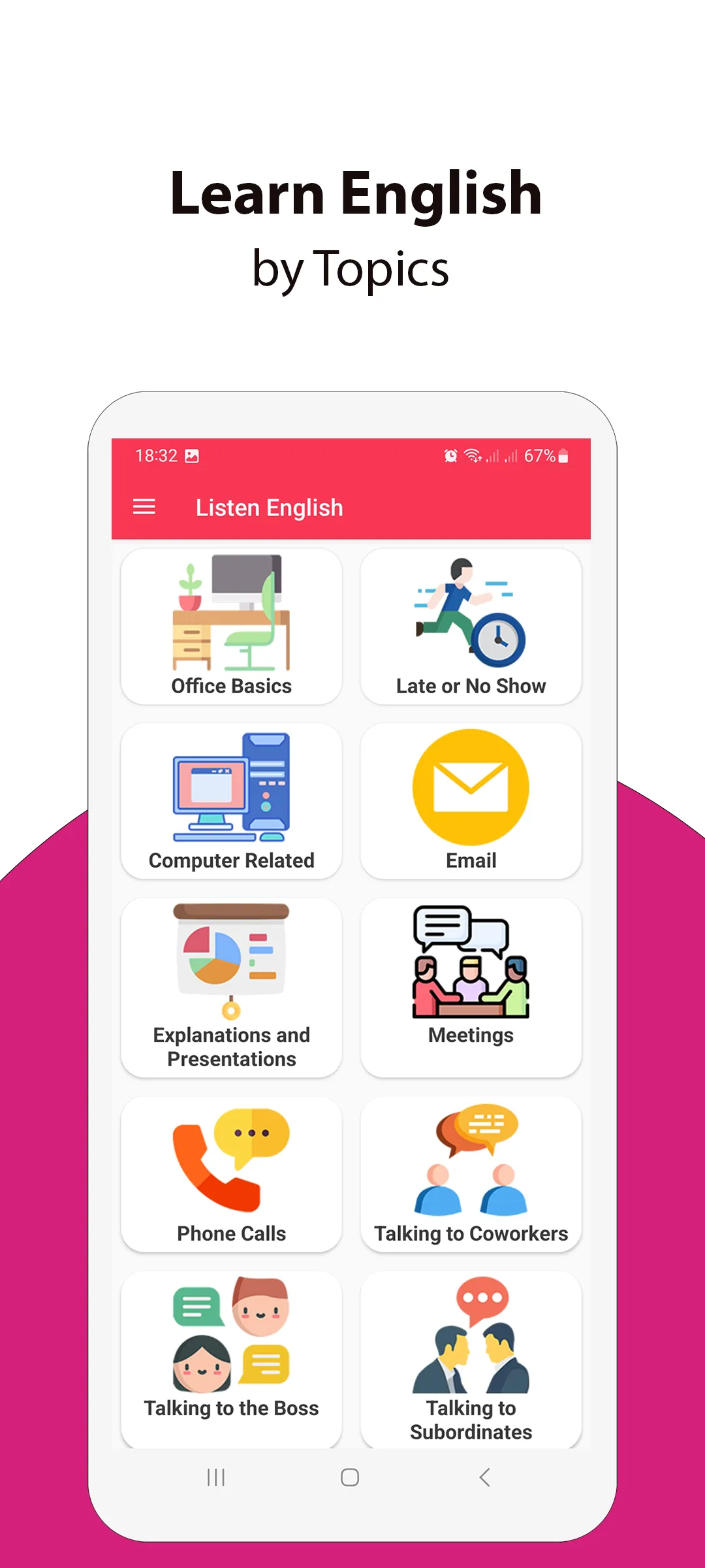 Listen English | Indus Appstore | Screenshot