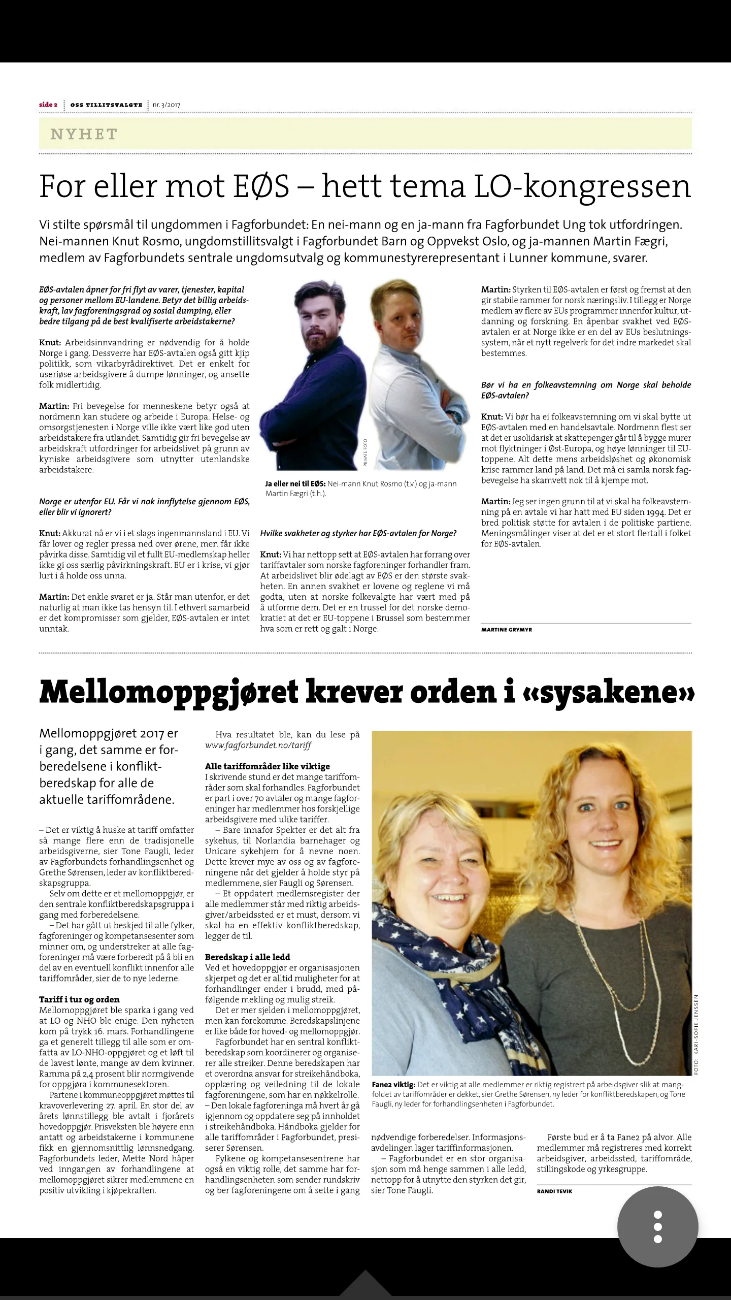 Fagforbundet OSS tillitsvalgte | Indus Appstore | Screenshot