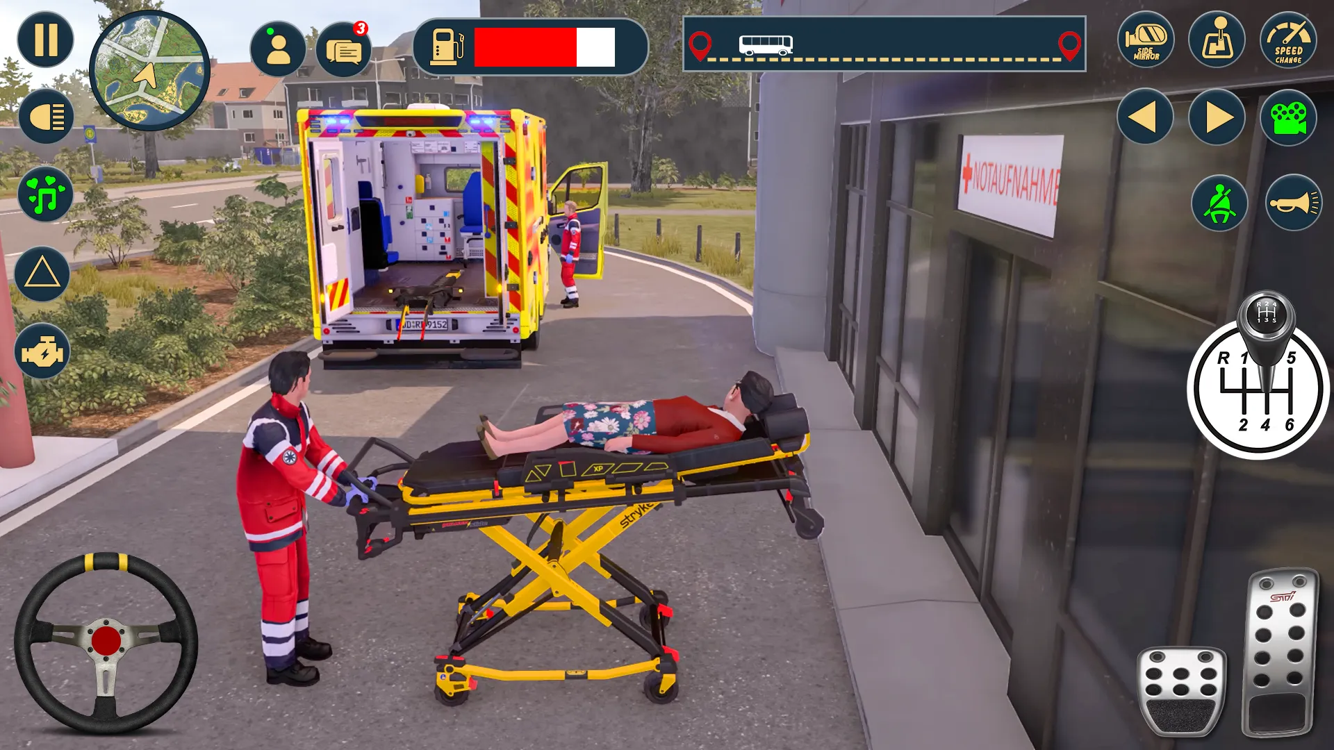 Ambulance Game: City Rescue 3D | Indus Appstore | Screenshot