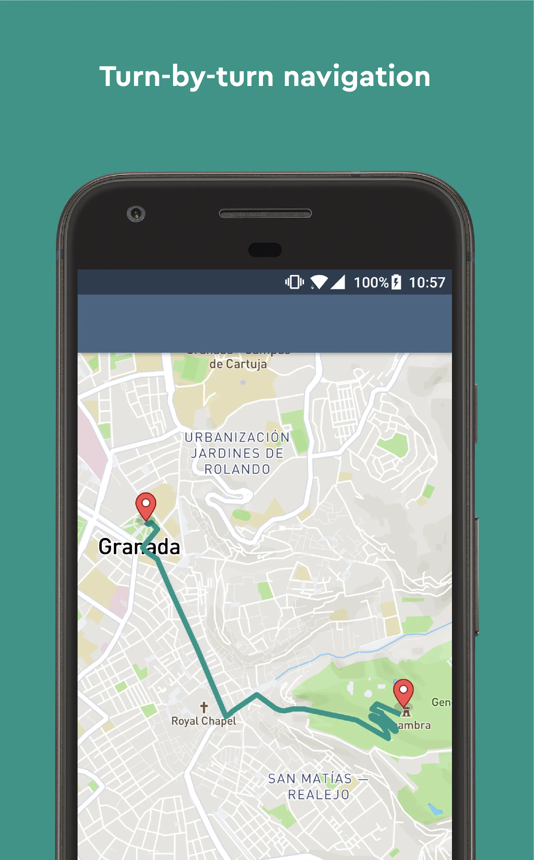 Mapbox Demo | Indus Appstore | Screenshot