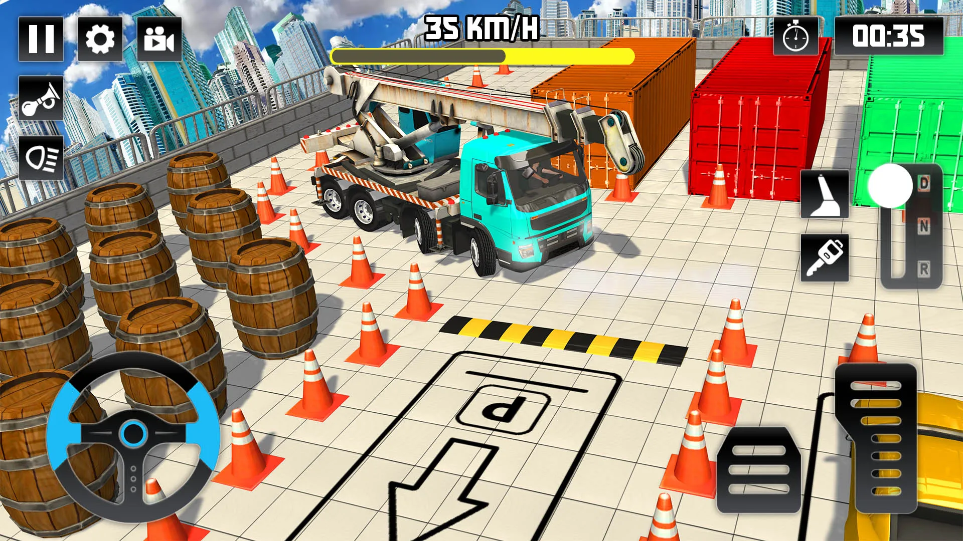 Crane Truck Game | Indus Appstore | Screenshot