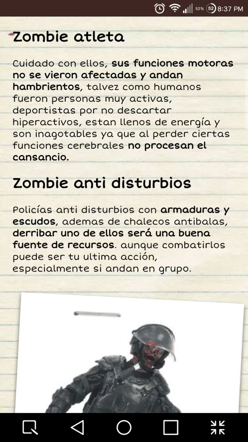 Manual de Supervivencia Zombie | Indus Appstore | Screenshot