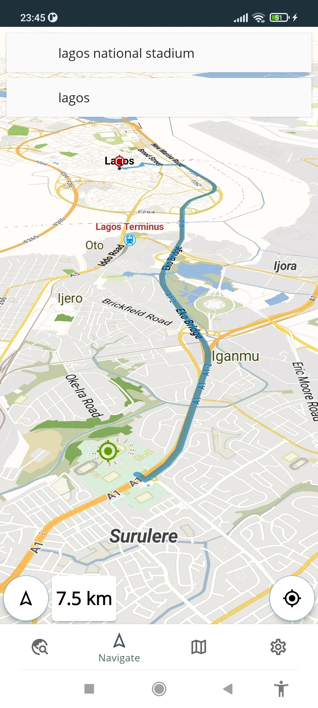 Abuja Nigeria Offline Map | Indus Appstore | Screenshot