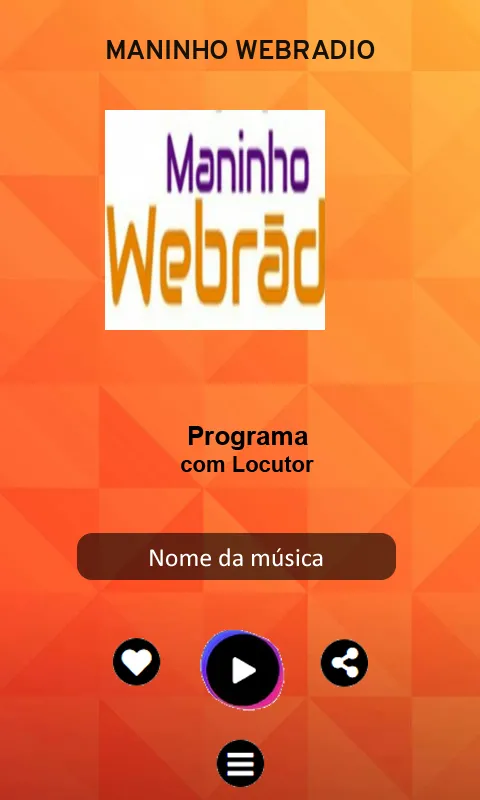 maninho webradio | Indus Appstore | Screenshot