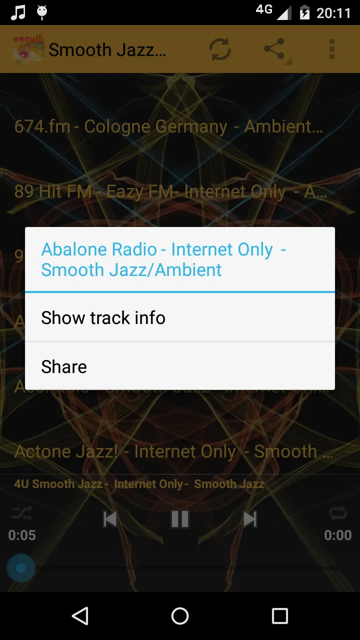 Smooth Jazz Music ONLINE | Indus Appstore | Screenshot