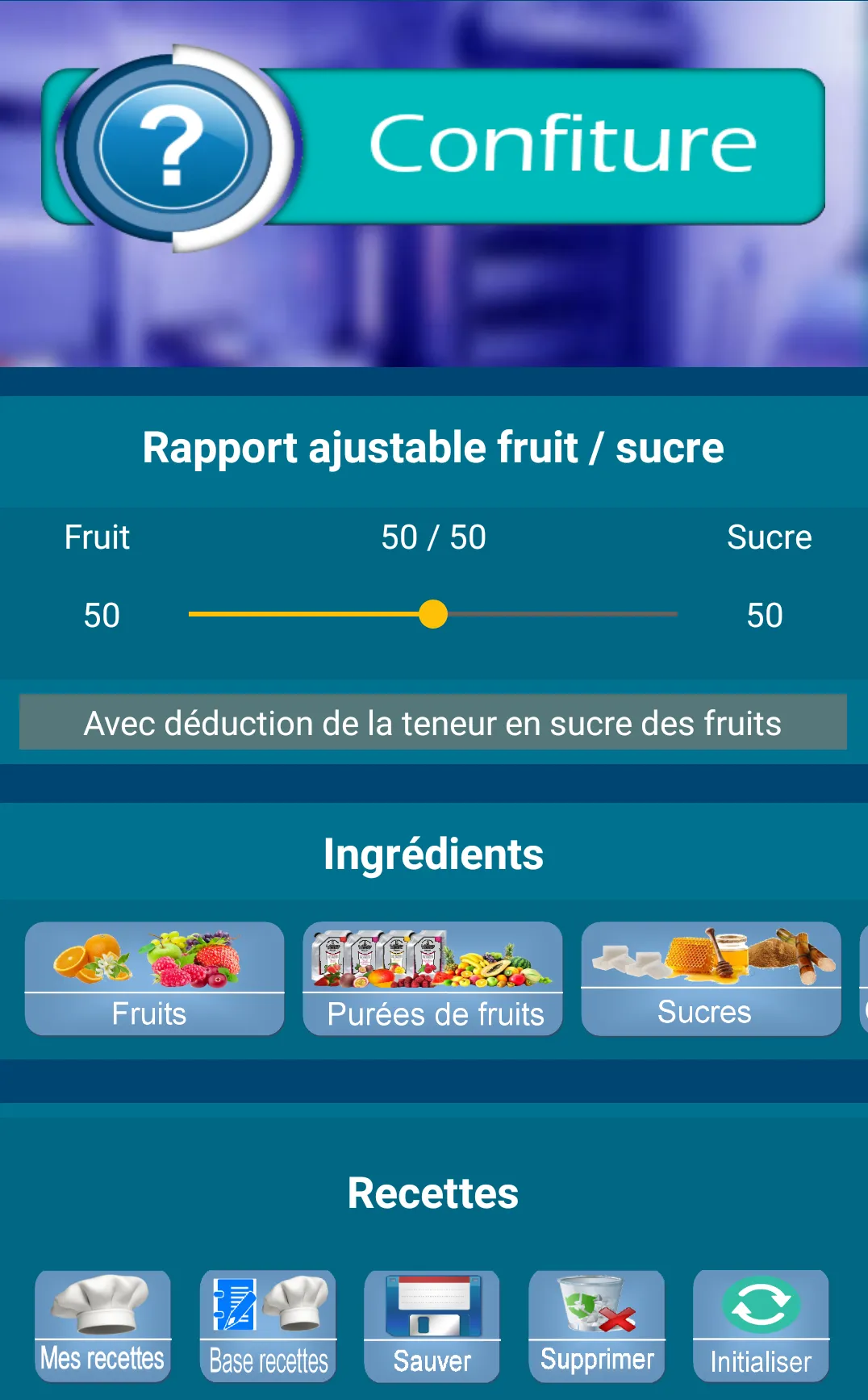 Confiture, gelée..Vos recettes | Indus Appstore | Screenshot