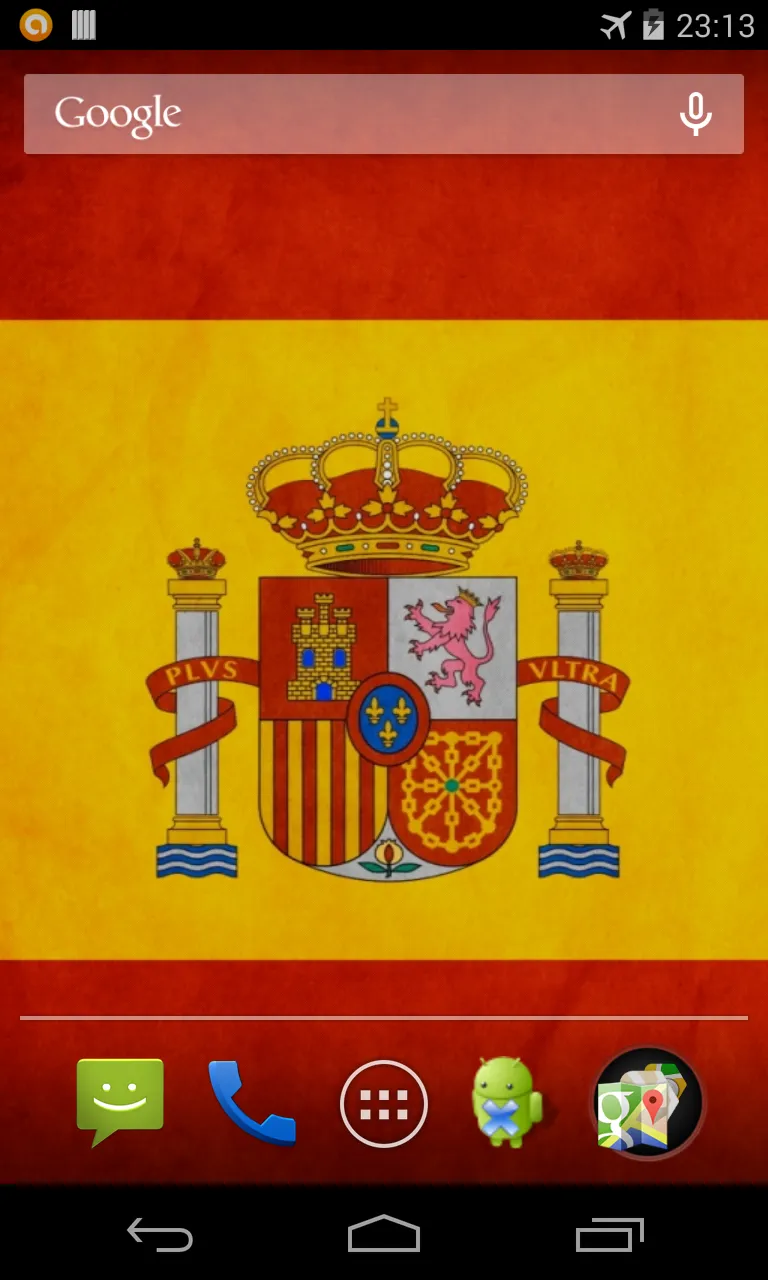 Flag of Spain Live Wallpaper | Indus Appstore | Screenshot