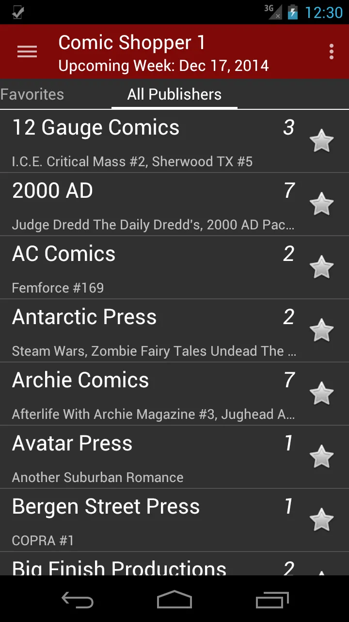 Comic Shopper 1 | Indus Appstore | Screenshot