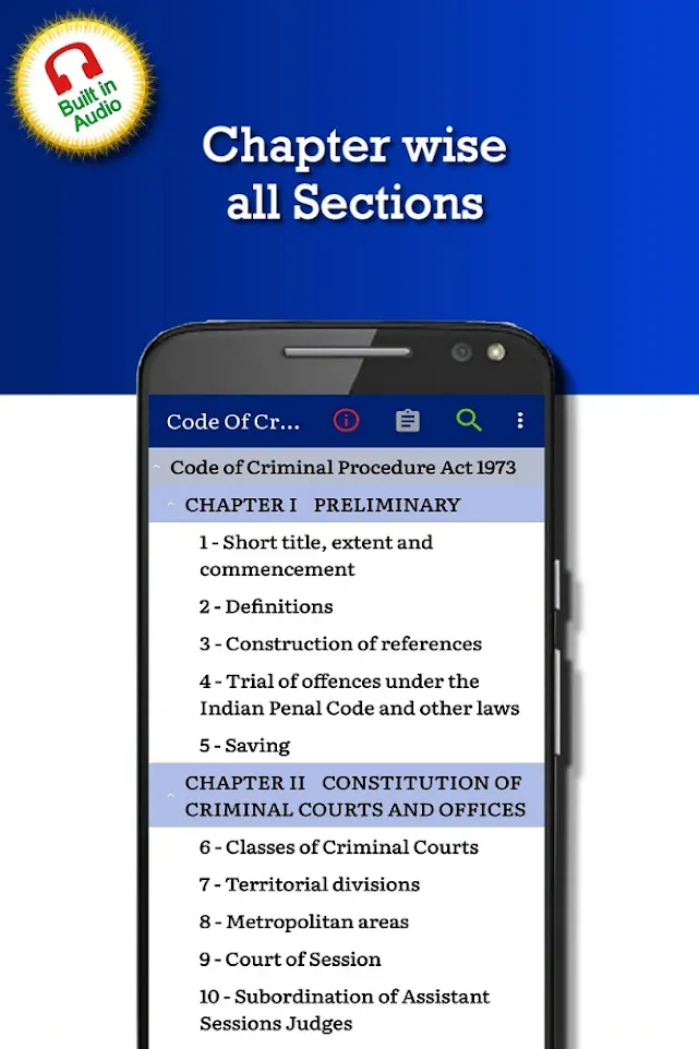 CrPC:Code of Criminal Procedur | Indus Appstore | Screenshot