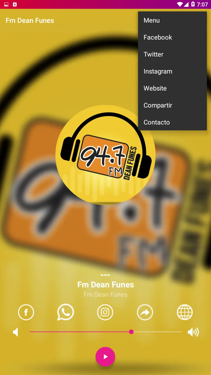 Fm Dean Funes | Indus Appstore | Screenshot