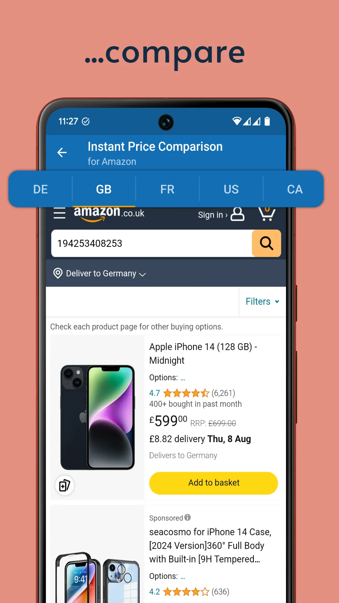 Instant Price Comparison | Indus Appstore | Screenshot